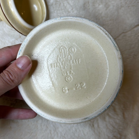 Pfaltzgraff Village 70s Vintage Stoneware Sugar Bowl - Picture 4 of 4